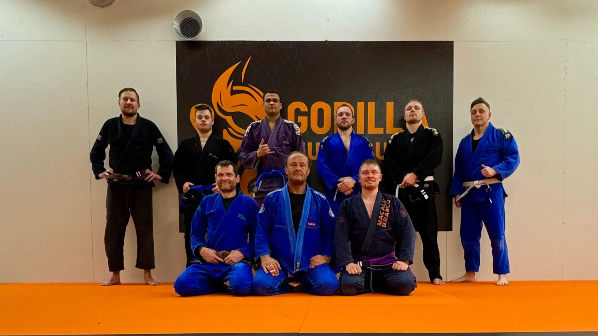 Gorilla Jiu Jitsu gym facility Finland